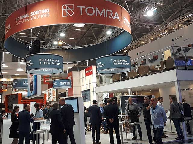 TOMRA Sorting Recycling reports increased interest in sorting technologies at IFAT 2018