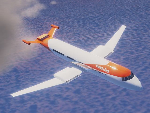 L'aereo elettrico di easyjet