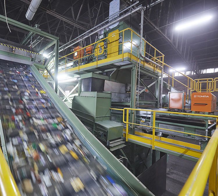 TOMRA and Borealis open state-of-the-art plant for post-consumer plastic waste sorting and advanced mechanical recycling