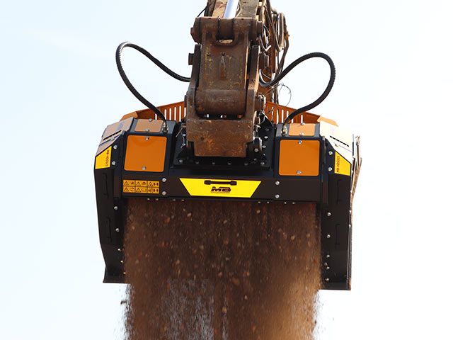 MB Crusher introduces the new MB-HDS523 shafts screener to the world, designed to increase productivity on the job site